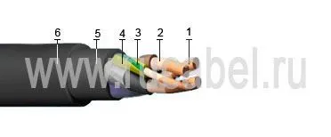 Кабель КГО 3х35+1х10